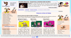 Desktop Screenshot of enfants.stephyprod.com